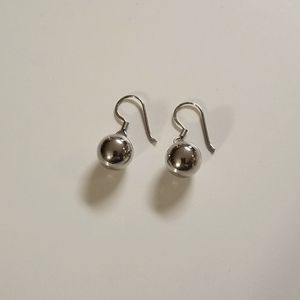 Silver earrings